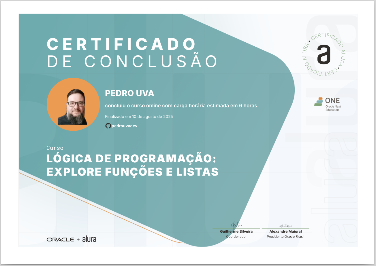 Lógica de Programação